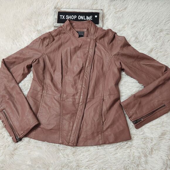Small THE LIMITED Leather Jacket - Picture 3 of 6